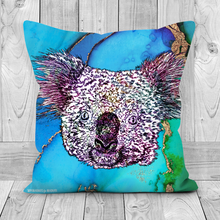 Load image into Gallery viewer, Cushion Koala Blue