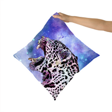 Load image into Gallery viewer, Cushion Galaxy Jaguar Purple