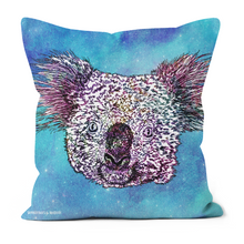 Load image into Gallery viewer, Cushion Galaxy Koala Blue