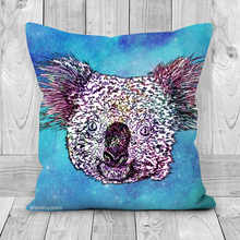 Load image into Gallery viewer, Cushion Galaxy Koala Blue