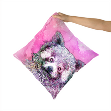 Load image into Gallery viewer, Cushion Galaxy Red Panda Pink

