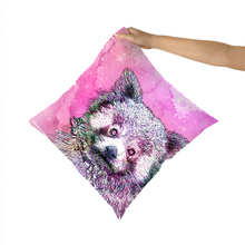 Load image into Gallery viewer, Cushion Galaxy Red Panda Pink