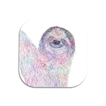 Load image into Gallery viewer, Coaster Sloth About
