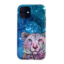 Load image into Gallery viewer, Phone Case Stars Cheetah Blue