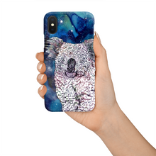 Load image into Gallery viewer, Phone Case Stars Koala Blue
