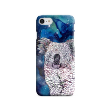 Load image into Gallery viewer, Phone Case Stars Koala Blue