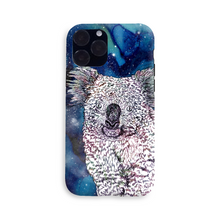 Load image into Gallery viewer, Phone Case Stars Koala Blue
