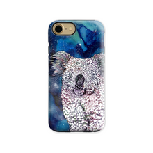 Load image into Gallery viewer, Phone Case Stars Koala Blue