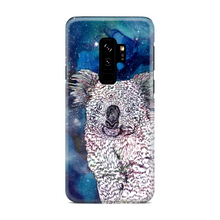 Load image into Gallery viewer, Phone Case Stars Koala Blue