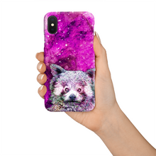 Load image into Gallery viewer, Phone Case Stars Red Panda Pink