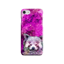 Load image into Gallery viewer, Phone Case Stars Red Panda Pink
