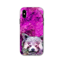 Load image into Gallery viewer, Phone Case Stars Red Panda Pink