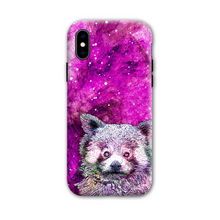 Load image into Gallery viewer, Phone Case Stars Red Panda Pink