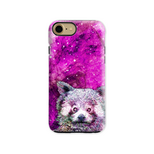 Load image into Gallery viewer, Phone Case Stars Red Panda Pink