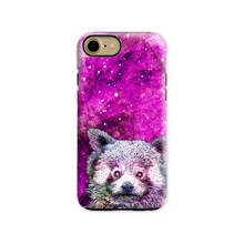 Load image into Gallery viewer, Phone Case Stars Red Panda Pink
