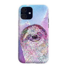 Load image into Gallery viewer, Phone Case Stars Sloth Pink