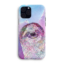 Load image into Gallery viewer, Phone Case Stars Sloth Pink