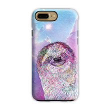 Load image into Gallery viewer, Phone Case Stars Sloth Pink