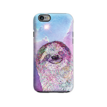 Load image into Gallery viewer, Phone Case Stars Sloth Pink