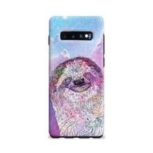 Load image into Gallery viewer, Phone Case Stars Sloth Pink