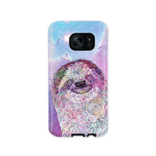 Load image into Gallery viewer, Phone Case Stars Sloth Pink