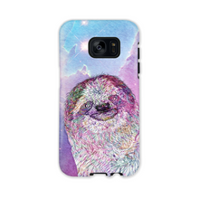 Load image into Gallery viewer, Phone Case Stars Sloth Pink