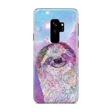 Load image into Gallery viewer, Phone Case Stars Sloth Pink