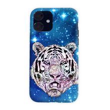 Load image into Gallery viewer, Phone Case Stars Tiger Blue