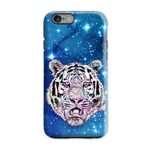 Load image into Gallery viewer, Phone Case Stars Tiger Blue
