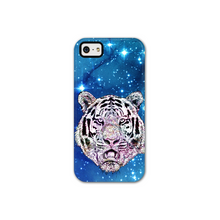 Load image into Gallery viewer, Phone Case Stars Tiger Blue