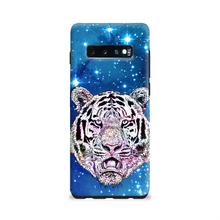 Load image into Gallery viewer, Phone Case Stars Tiger Blue