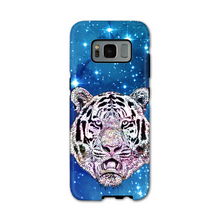 Load image into Gallery viewer, Phone Case Stars Tiger Blue