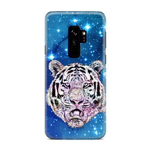 Load image into Gallery viewer, Phone Case Stars Tiger Blue