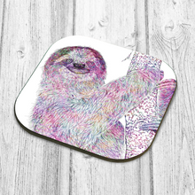 Load image into Gallery viewer, Coaster Sloth For Tea