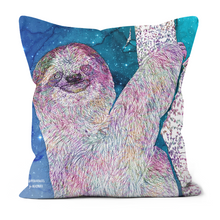 Load image into Gallery viewer, Cushion Sloth Stars