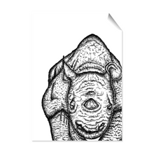 Load image into Gallery viewer, Poster Rhino