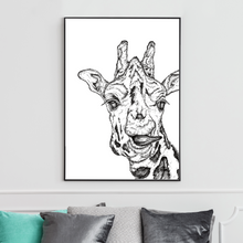 Load image into Gallery viewer, Poster Giraffe