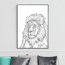 Load image into Gallery viewer, Poster Lion