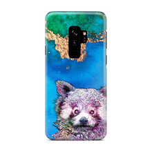 Load image into Gallery viewer, Phone Case Bright Red Panda Blue