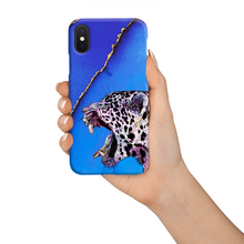 Load image into Gallery viewer, Phone Case Bright Jaguar Blue