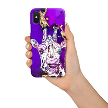 Load image into Gallery viewer, Phone Case Bright Giraffe Purple
