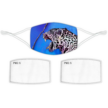 Load image into Gallery viewer, Face Mask Bright Jaguar Blue