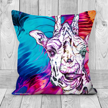 Load image into Gallery viewer, Cushion Giraffe Abstract