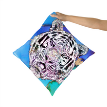 Load image into Gallery viewer, Cushion Tiger Blue