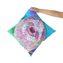 Load image into Gallery viewer, Cushion Sloth Blue