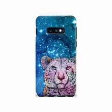 Load image into Gallery viewer, Phone Case Stars Cheetah Blue
