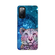 Load image into Gallery viewer, Phone Case Stars Cheetah Blue