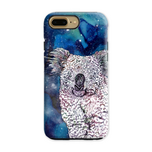 Load image into Gallery viewer, Phone Case Stars Koala Blue