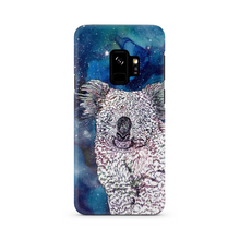 Load image into Gallery viewer, Phone Case Stars Koala Blue