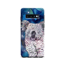 Load image into Gallery viewer, Phone Case Stars Koala Blue